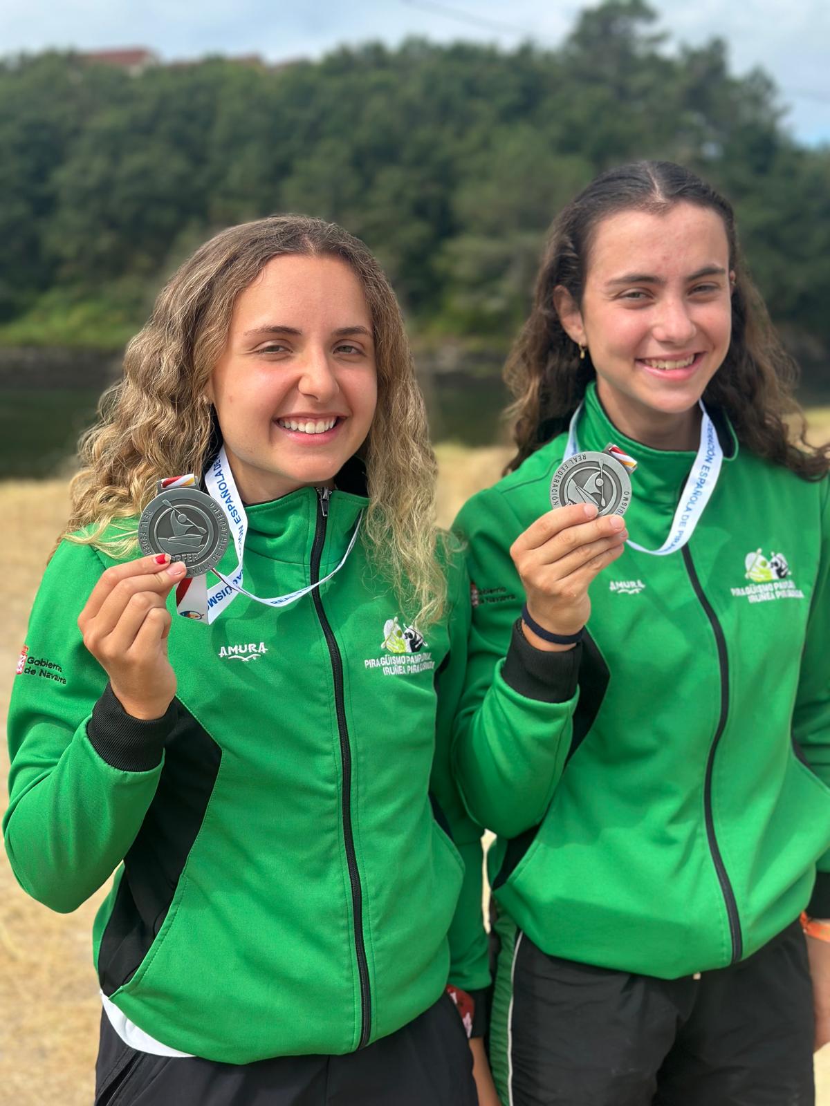 Cinco medallas para el Piragüismo Pamplona en el Campeonato de España de Maratón Corto y Largo de verano